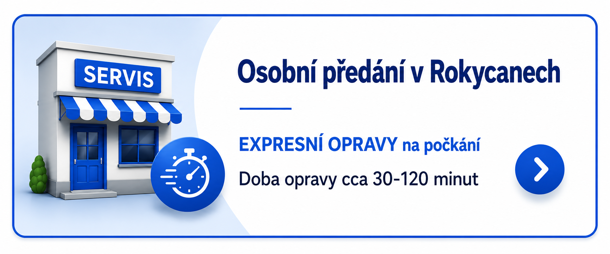 Osobní předání v Rokycanech – expresní opravy na počkání